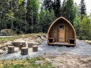 Buiten Houten Sauna Voor Tuin Igloontwerp (2)