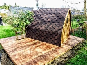 Buiten Houten Sauna Voor Tuin Igloontwerp (2)
