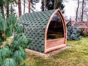 Buiten Houten Sauna Voor Tuin Igloontwerp (5)