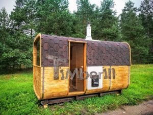 Rechthoekige Buitentuin Sauna 36