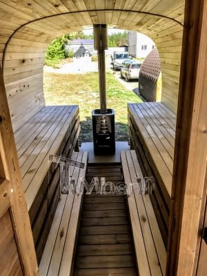 Rechthoekige Buitentuin Sauna (14)