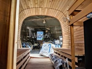 Rechthoekige Buitentuin Sauna (15)