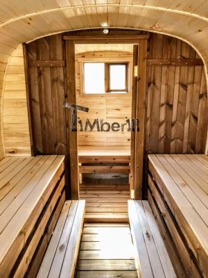 Rechthoekige Buitentuin Sauna (23)