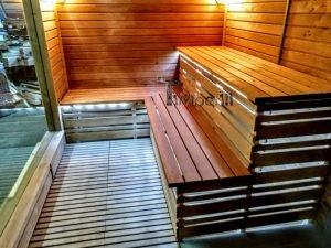 Moderne Sauna Voor Buiten In De Tuin (16)