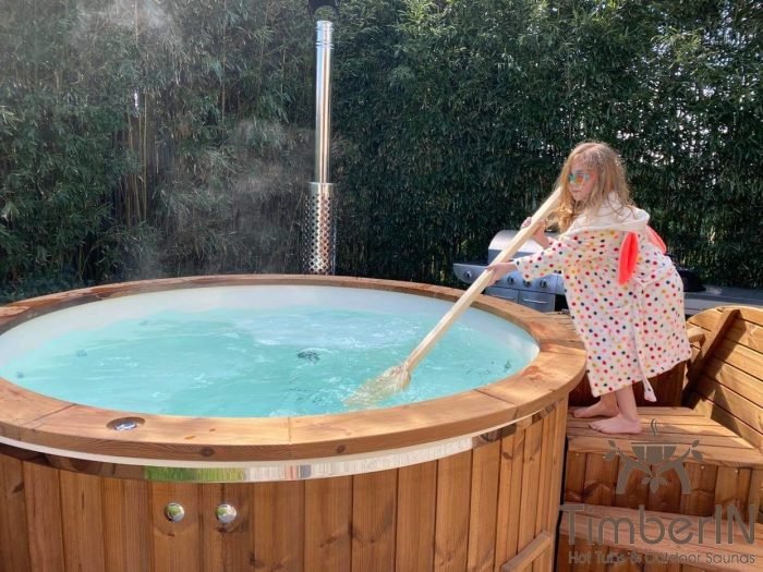 Hottub Met Geintegreerde Kachel Wellness Royal, Luc, Oudenburg, Belgiƫ