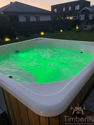 Grote Vierkante Spa Hot Tub (1)