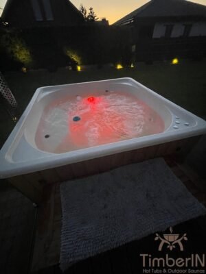 Grote Vierkante Spa Hot Tub (2)